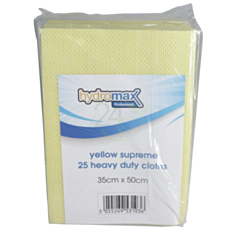 25 x 51 x 36cm Heavy Weight Cloths - Yellow 