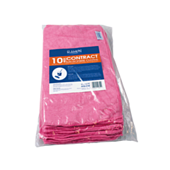 10 x Red Microfibre Cloth 