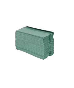 2640 x C Fold Recyclable Green Paper Hand Towels