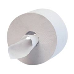 6 x Standard Jumbo Toilet rolls - 80mm Core
