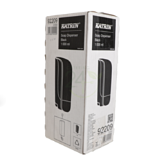 1 x Katrin Inclusive Soap Dispenser 1000ml - Black