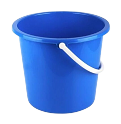 1 x 10 Litre Blue Homeware Bucket 