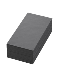 500 x Dunisoft 40cm Granite Grey 1/8 Napkin