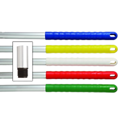 1 x 125 x 2.4cm Green Abbey Hygiene Mop Handle 