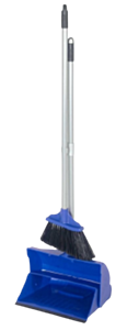 1 x Lobby Dustpan & Brush Blue Set