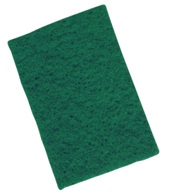 20 x Standard Green Scouring Pads 