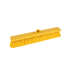 1 x 18" Yellow Broom Head Soft Bristles