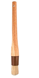 1 x Round Pastry Brush With Wooden Handle 1"