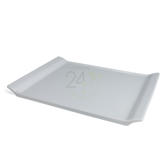6 x Porcelite Handled Rectangular Platter
