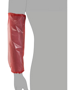 2000 x Poly Red Oversleeves 