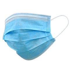 50 x TR2 3ply Blue Paper Face Mask 