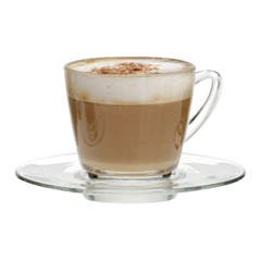 6 x Ultimo Glass Saucer 15cm - 6"