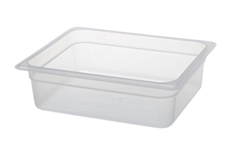 1 x Half Size Polypropylene Gastronorm Container 200mm