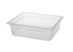 1 x Half Size Polypropylene Gastronorm Container 150mm