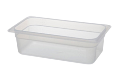 1 x One Third Polypropylene Gastronorm Container 150mm