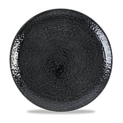 12 x Studio Prints Homespun Chroma Carbon Couple Plate 28.8cm