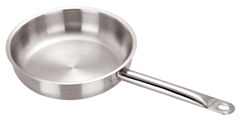 1 x 24cm Stainless Steel Frying Pan