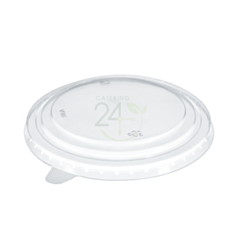 50 x Chefpac® Clear Salad Bowl Lid For 1300ml Bowls Recyclable