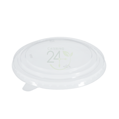50 x PET Domed Lid For 500ml/750ml/1000ml Kraft Bowls