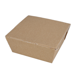 60 x 750ml Medium Food to Go Takeaway Taste Boxes - No Window Recyclable
