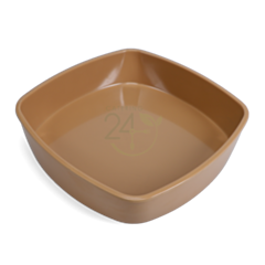 1 x Terracotta Melamine Mezze Dish 1ltr