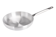 1 x 24cm Aluminium Medium Duty Frypan Metal Handle