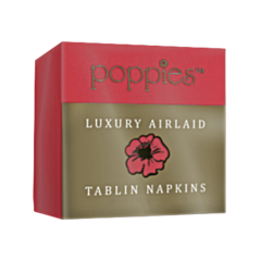 500 x Bordeaux Paper Napkin 40cm Airlaid