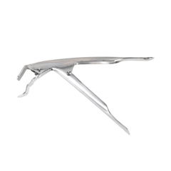 1 x Pizza Pan Gripper Shallow Stainless Steel