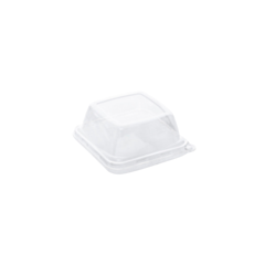 300 x BePulp Grab and Go Lid for Large Square Box - AZ426