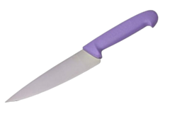 1 x Purple Cooks Knife 8.5"