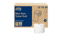 27 x Tork Mid-Size Toilet Roll 2ply T6