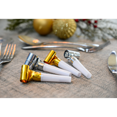 50 x Silver & Gold Blowouts