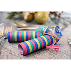 50 x Multi-coloured Paper Streamers