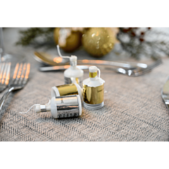 50 x Gold & Silver Foil Mixed Party Poppers