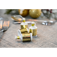50 x Gold Foil Party Poppers
