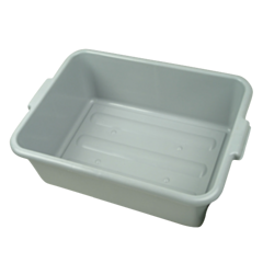 1 x Grey Medium Duty Tote Box for Cleaning Trolley