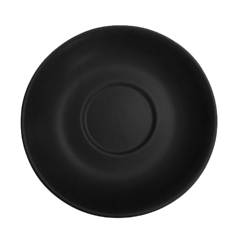 6 x Evolve Saucer for Coffee/Tea & Mugs 15cm/6" Nero
