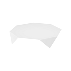 100 x 84 x 84cm Dunisilk Table Cover White 