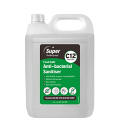 1 x Food Safe Anti Bacterial Sanitiser C12 1x5 litre