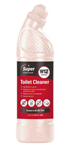 6 x Toilet Cleaner W12 1 Litre