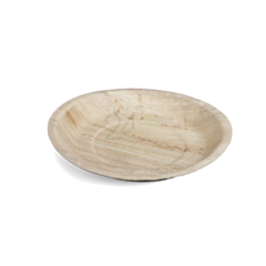 100 x 240mm Round Palm Leaf Plate