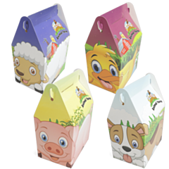 250 x Farmyard Party Boxes Recyclable