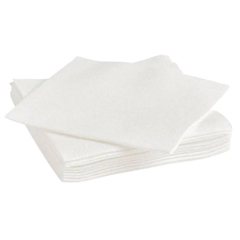 White Cocktail Napkin 2ply 23cm