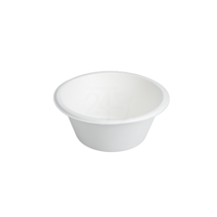 600 x Envirobee® 8oz Bagasse Round Bowls
