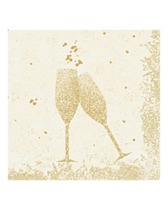 360 x Celebrate Cream Dunisoft Christmas Napkins 40x40cm