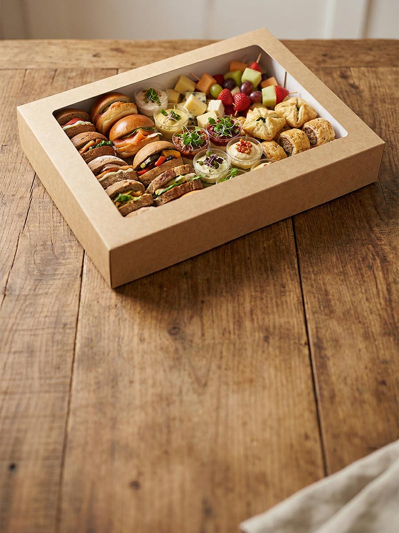 Disposable food platters