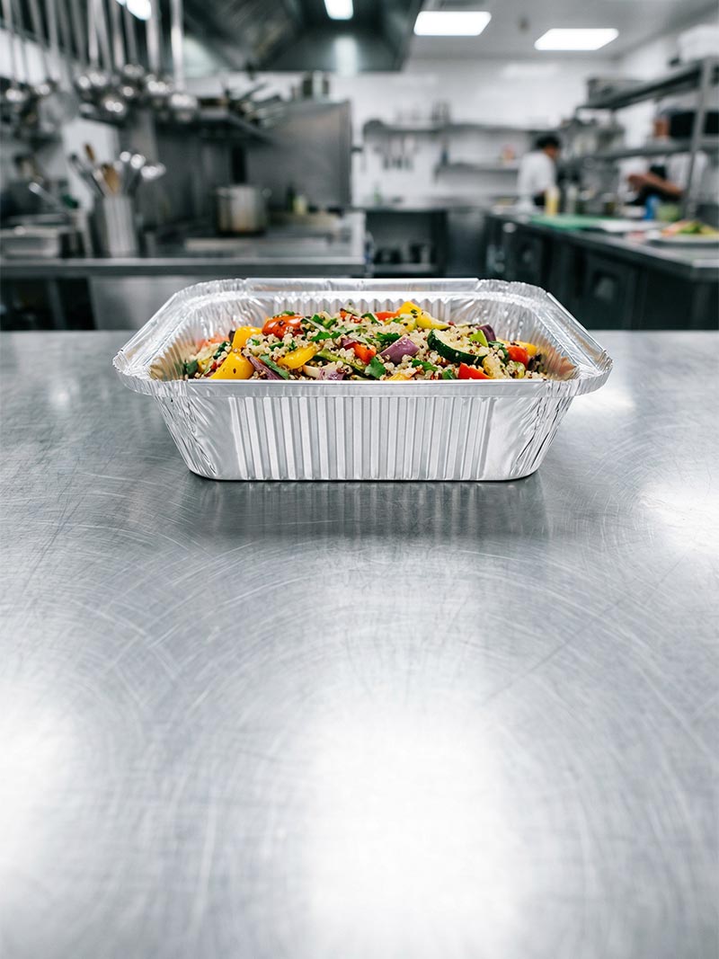 Foil containers